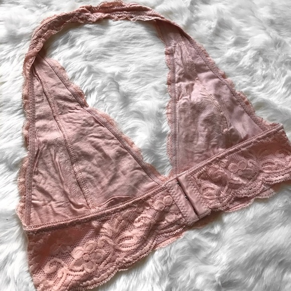 >>LAST<< Sasha Halter Bralette - Blush (PLUS) - Picture 4 of 5